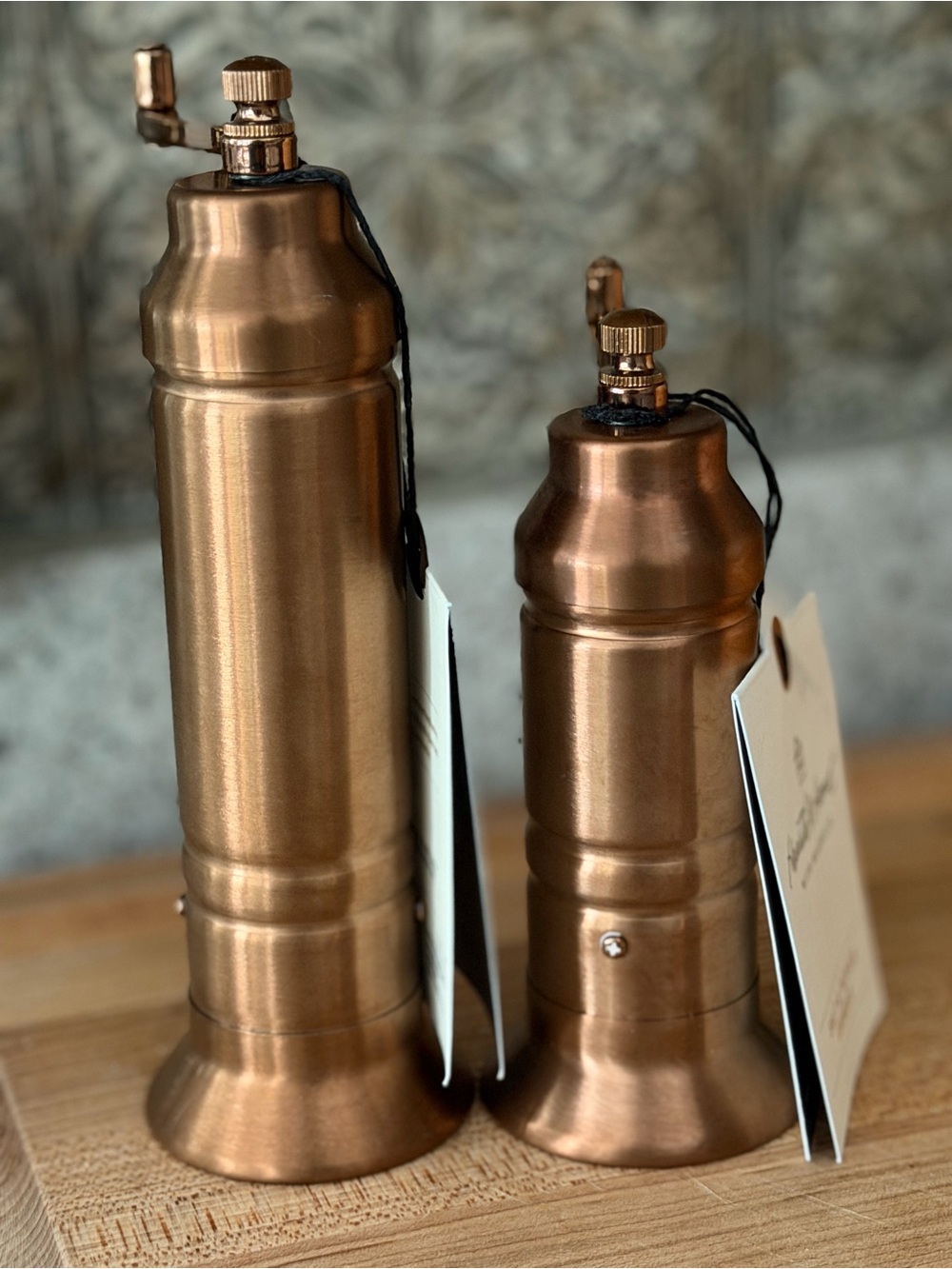 Hearth & Hand Magnolia copper salt & pepper grinders - Picture 3 of 8
